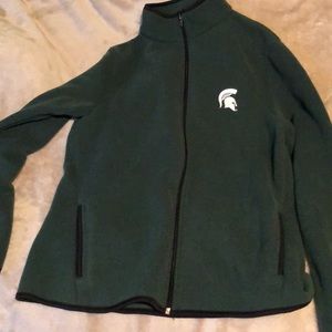 Michigan State Zip Up Jacket